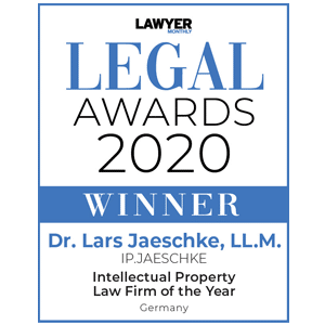 2020 Legal - Awards Winner - Dr. Lars Jaeschke, LL.M. -